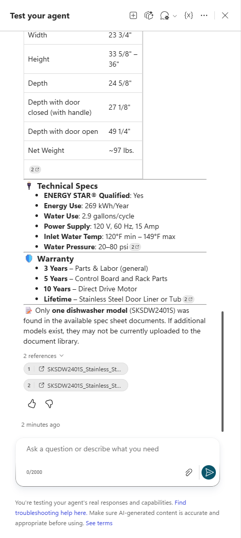 The grounded answer with references to the source PDF
